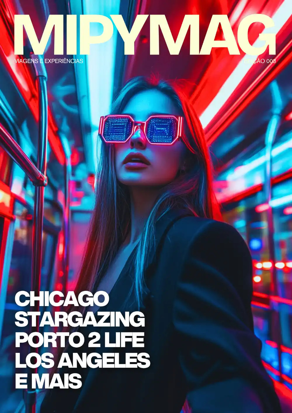 Capa da MIPYMAG, edição 003 — MIPYMAG – Edição #003 (Chicago, Utah, Porto de Galinhas e mais)