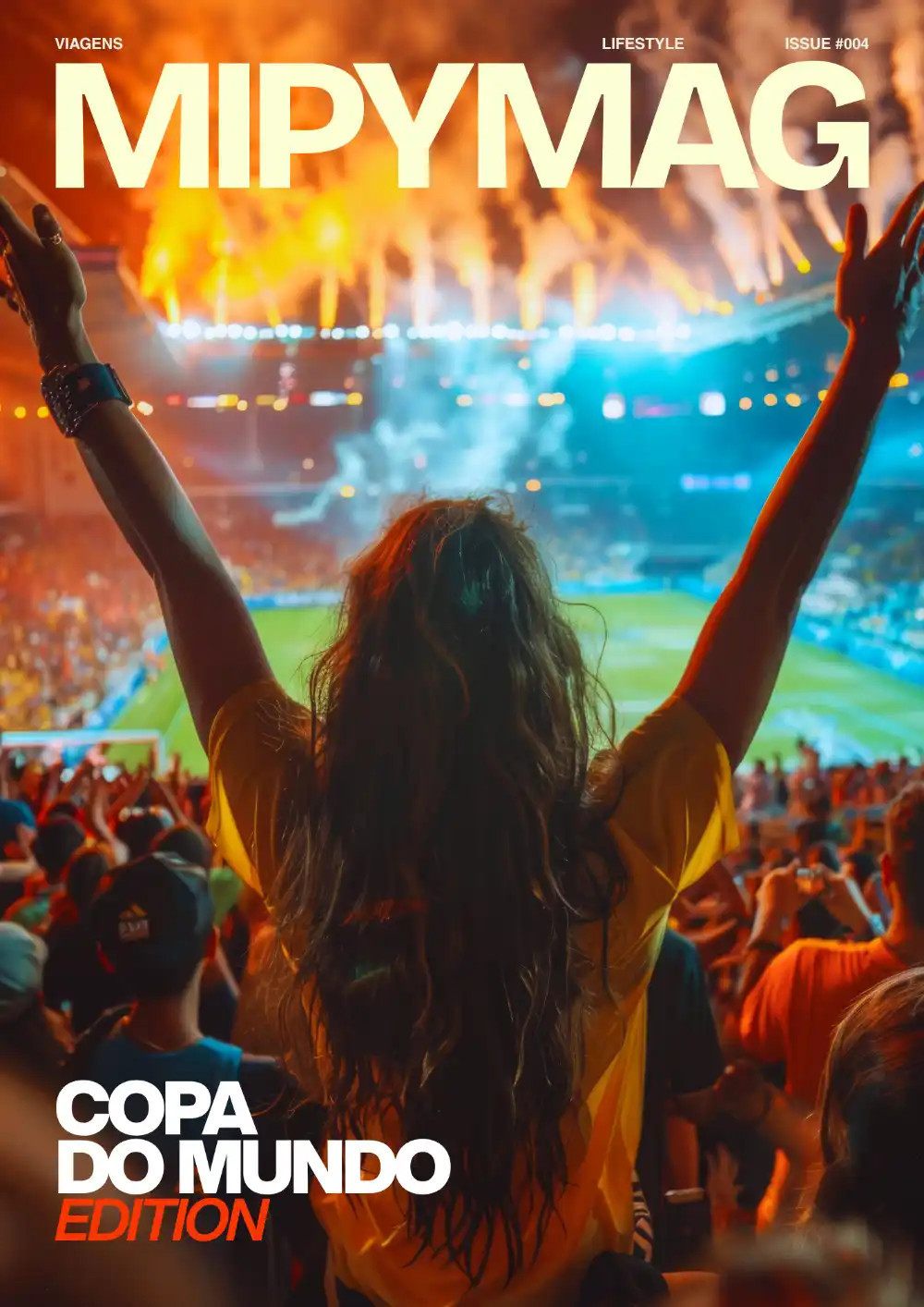 Capa da MIPYMAG, edição 004 — MIPYMAG – Edição #004 (Copa do Mundo)